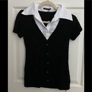 NWT unworn PattyBoutik classy top